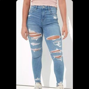 American eagle high wasted jeggings